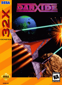 Darxide PAL Mega Drive 32X PAL box art